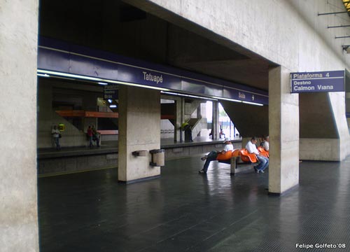 Estação Tatuapé da CPTM linha 12